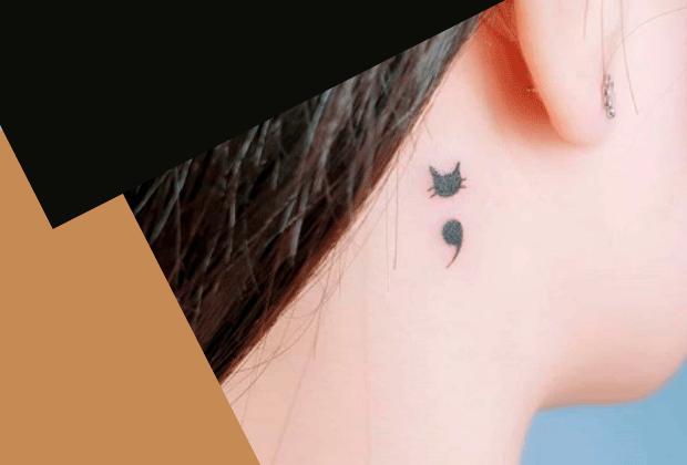 Voce Conhece O Significado Da Tatuagem Ponto E Virgula Nos Contamos Para Voce